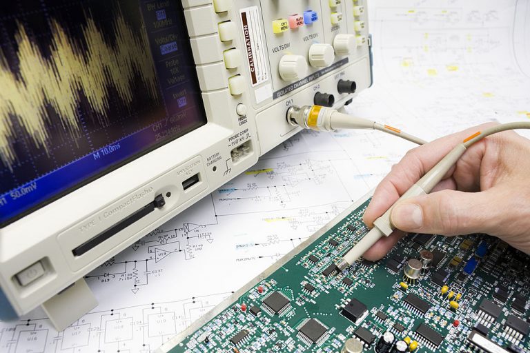 Design engineering and automated test bench equipment
