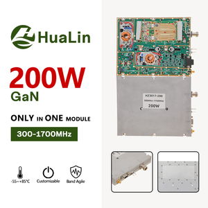 Ultra Wideband 300-1700MHz 200W GaN Pure Copper UHF L-Band GNSS Power Source FPV Defense Module Security & Protection Product