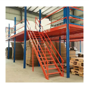 Modular Custom Steel Mezzanine Floor System Multi-Layer Heavy Duty Warehouse Storage Platform
