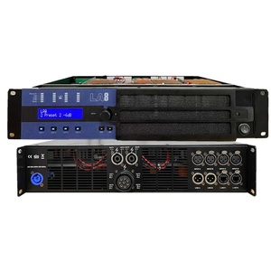 Factory Price Germany ALLDSP LA8 Amplifier System Class D Power Amplifier with DSP