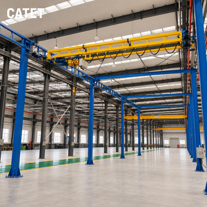 Light Flexible Rail Lifting System Modular Combined Load 125kg to 2500kg