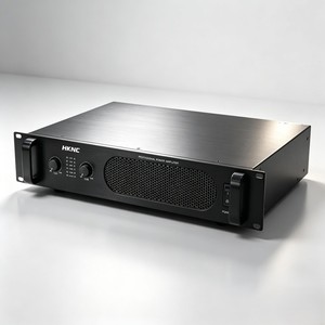 Professional 2 Channel Class-AB Power Amplifier Conference Room Hi-Fi Sound
