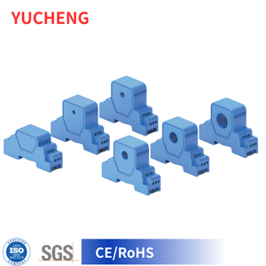 YUCHENG 4-20mA RS485 Digital Current Transducer AC 0-400A DIN Rail